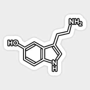 Serotonin Sticker